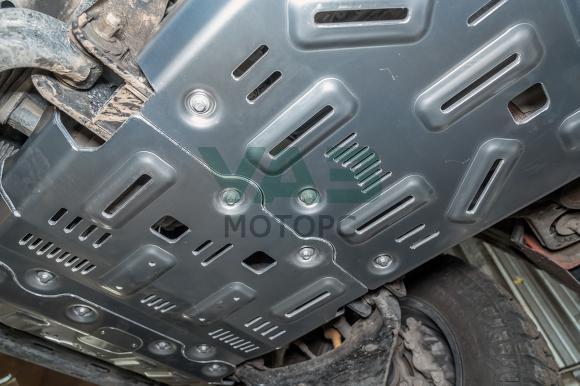 Защита радиатора, картера, РК, КПП для Toyota Tundra 2008-2021 г.в, бензин, алюминий, 8 мм (Falcon арт. 8119388884A) Защита радиатора, картера, РК, КПП для Toyota Tundra 2008-2021 г.в, бензин, алюминий, 8 мм (Falcon арт. 8119388884A)