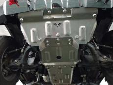  Защита радиатора, картера, РК, КПП для BAIC BJ40 (2.0T бензин), 2019-2023 г.в., алюминиевая 8 мм (Falcon арт. 8119774283) 